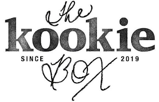 THE KOOKIE BOX SINCE 2019 logo