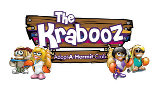 THE KRABOOZ ADOPT-A-HERMIT CRAB logo