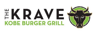 THE KRAVE KOBE BURGER GRILL logo