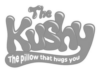 THE KUSHY THE PILLOW THAT HUGS YOU logo