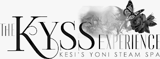 THE KYSS EXPERIENCE | KESI'S YONI STEAM SPA logo