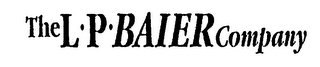THE L-P-BAIER COMPANY logo