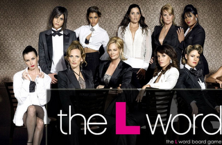 THE L WORD THE L WORD BOARD GAME logo
