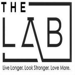 THE LAB LIVE LONGER. LOOK STRONGER. LOVE MORE. logo