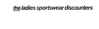 THE LADIES SPORTSWEAR DISCOUNTERS logo