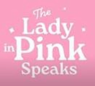 THE LADY IN PINK SPEAKS logo