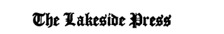 THE LAKESIDE PRESS logo