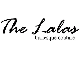 THE LALAS BURLESQUE COUTURE logo