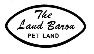 THE LAND BARON PET LAND logo