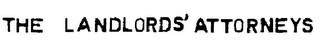 THE LANDLORDS' ATTORNEYS logo