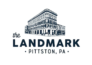 THE LANDMARK PITTSTON PA logo