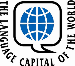 THE LANGUAGE CAPITAL OF THE WORLD logo