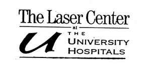THE LASER CENTER AT THE UNIVERSITY HOSPITALS U logo