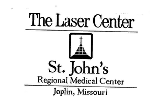 THE LASER CENTER ST. JOHN'S REGIONAL MEDICAL CENTER JOPLIN, MISSOURI logo