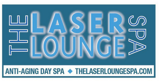 THE LASER LOUNGE SPA ANTI-AGING DAY SPA THELASERLOUNGESPA.COM logo