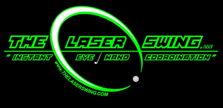 THE LASER SWING, LLC "INSTANT EYE HAND COORDINATION" WWW.THELASERSWING.COM logo