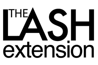 THE LASH EXTENSION logo