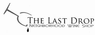 THE LAST DROP NEIGHBORHOOD WINE SHOP logo