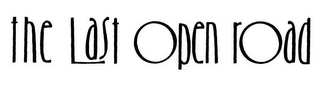 THE LAST OPEN ROAD logo