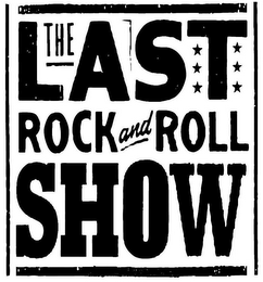 THE LAST ROCK AND ROLL SHOW logo