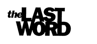 THE LAST WORD logo
