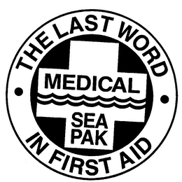 THE LAST WORD IN FIRST AID MEDICAL SEA PAK logo