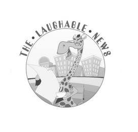 THE · LAUGHABLE · NEWS logo