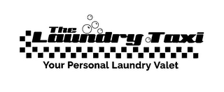 THE LAUNDRY TAXI YOUR PERSONAL LAUNDRY VALET logo