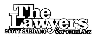 THE LAWYERS SCOTT, SARDANO & POMERANZ logo