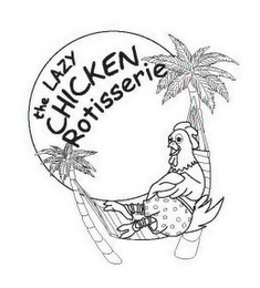 THE LAZY CHICKEN ROTISSERIE logo