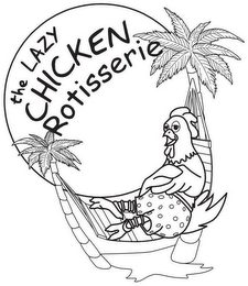 THE LAZY CHICKEN ROTISSERIE logo