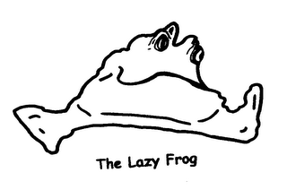 THE LAZY FROG logo