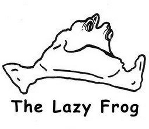 THE LAZY FROG logo