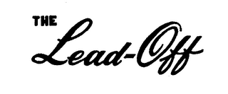 THE LEAD-OFF logo