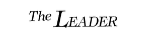 THE LEADER logo
