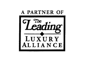 THE LEADING LUXURY ALLIANCE A PARTNER OF logo