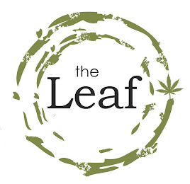 THE LEAF logo