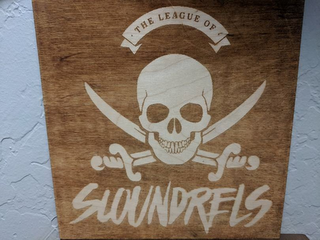 THE LEAGUE OF SCOUNDRELS logo