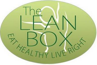 THE LEAN BOX EAT HEALTHY LIVE RIGHT logo