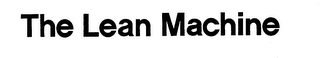 THE LEAN MACHINE logo
