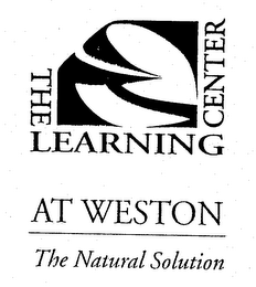THE LEARNING CENTER AT WESTON THE NATURAL SOLUTION logo