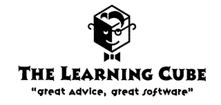 THE LEARNING CUBE "GREAT ADVICE, GREAT SOFTWARE" logo