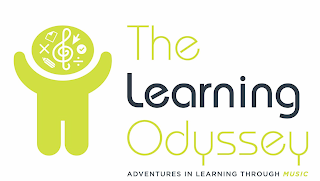 THE LEARNING ODYSSEY ADVENTURES IN LEARNING THROUGH MUSIC logo