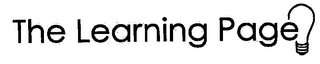 THE LEARNING PAGE logo