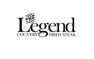THE LEGEND COUNTRY FRIED STEAK logo