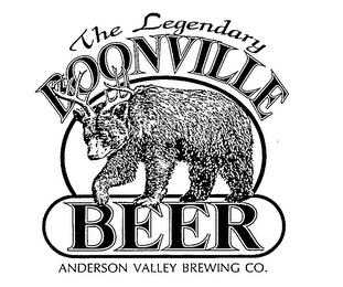 THE LEGENDARY BOONVILLE BEER ANDERSON VALLEY BREWING CO. logo