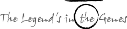 THE LEGEND'S IN THE GENES logo