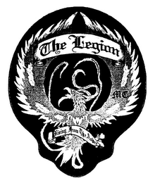 THE LEGION MC RISING FROM THE ASHES logo