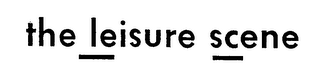 THE LEISURE SCENE logo
