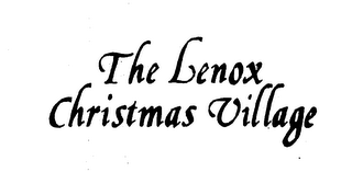 THE LENOX CHRISTMAS VILLAGE logo
